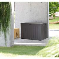jardin 190 litros Boardebox de plastico en color antracita 78 x 43,3 x 55 cm - details 12