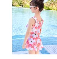 Traje de Baño de Princesa para Niñas Verano 2023 Diseño de Tela Trenzada Estilo de Playa para Niños - details 6
