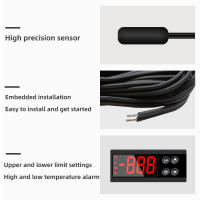 Controlador de temperatura Digital para refrigerador, termostato con Sensor, AC 110V, 220V - details 7