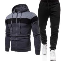 Conjunto Deportivo Casual para Hombres Primavera-Otoño 2025 Sudadera con Capucha y Pantalones - details 3