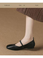 Zapatillas de ballet de piel auténtica, estilo suave de noche, zapatos sencillos - details 21