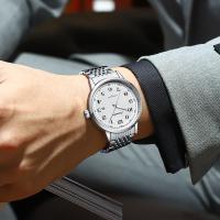 Reloj mecánico falso hueco para hombres marea de luz nocturna - details 2