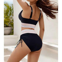 Traje de baño sexy para mujer, traje de baño de bikini de dos piezas con cintura adelgazante, superventas - details 3