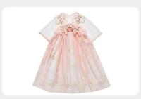 Vestido de Princesa Hanfu Nuevo Verano 2025 Estilo Chino Antiguo para Niñas - details 11