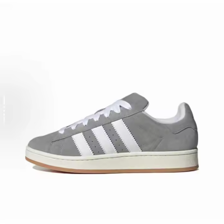 Buroalma Zapatos de mujer campus 00s 2025 nuevos zapatos de plataforma de suela gruesa que realzan la altura, zapatillas casuales Dexun de tres barras - 1