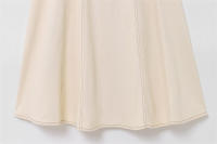 Vestido elegante sin mangas para mujer OUWU largo, sólido, verano 2025, estilo línea A con cuello cuadrado - details 7
