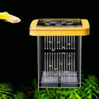 Caja transparente para criador de Guppy, desmontable, previene el escape, criadero de vida acuática, incubadora de peces madre Permeable, uso doméstico - details 1