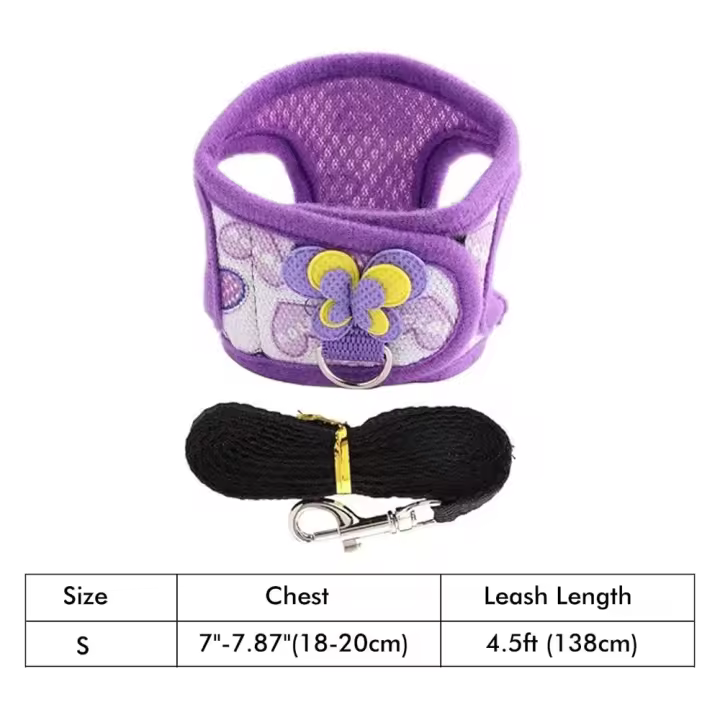 Correa Ajustable para Hamster Collar de Mascota con Lazo Accesorios Pequeños para Conejos, Cobayas, Chinchillas, Acarias - 1