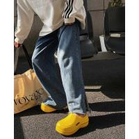 Sandalias de nube para mujer, zapatillas de punta cerrada gruesas para exteriores de medio verano con aumento de altura, zapatos tipo zueco de suela suave con - details 0
