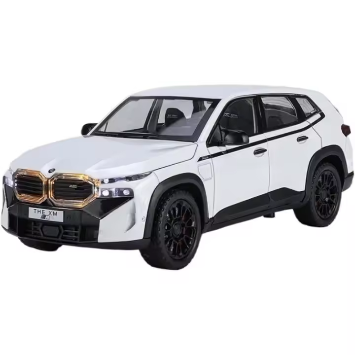 Coche de Escala 1:24 Vehículo Deportivo de Aleación para XM SUV Simulación de Sonido y Luz - 1