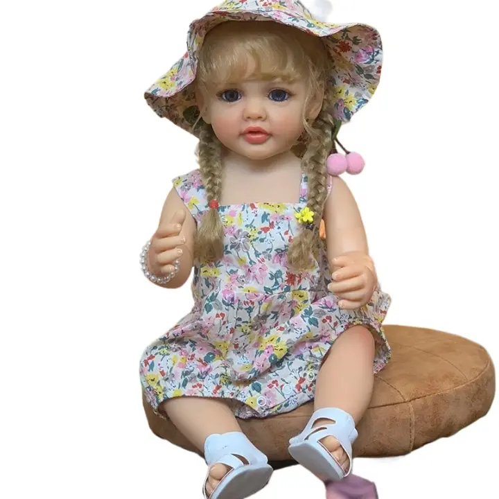 Muñeca De Bebé Reborn Realista De 50 CM Con Piel Pintada En 3D - 1