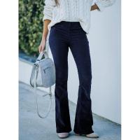 Pantalones acampanados de cintura alta para mujer Nylon cómodo y elástico con estilo Haraku - details 14