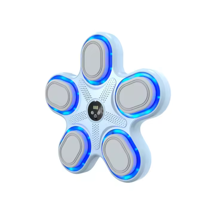 Modelo 2025 Boxeo con Música LED 9 Velocidades, 9 Modos de Entrenamiento, Boxeo de Pared con Bluetooth - 1