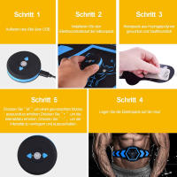 Estimulador muscular eléctrico, entrenador de cadera, tóner de Fitness, adelgazamiento corporal, EMS, entrenador de estimulación muscular Abdominal, recargable por USB - details 1