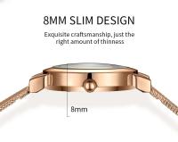 Reloj de lujo para mujer, correa de acero inoxidable, calendario luminoso, resistente al agua, relojes elegantes de moda para mujer - details 4