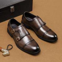 2024 zapatos de cuero italianos del vestido del negocio de los hombres del estilo de la moda de la hebilla del nuevo producto Oxford - details 9