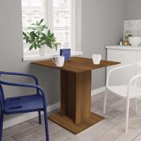 Mesa de Comedor Consola Cocina Bistró Restaurante Salón Sala de Estar Jardín Terraza Hogar Madera Contrachapada Gris Sonoma - details 34