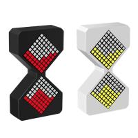 Lámpara de escritorio de carga USB inalámbrica aprendible electrónica con temporizador 3D luz nocturna LED de reloj de arena - details 1