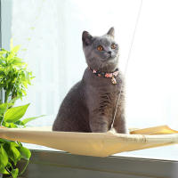 Hamacas para Gatos Percha de Ventana Cama de Gato Montada en la Ventana Ahorradora de Espacio con Ventosas para Mascotas - details 2
