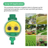 Controlador de riego inteligente electrónico, sistema de riego de jardín, temporizador de agua, aspersor de flores para césped - details 2