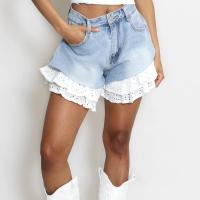 Shorts de Denim de Cintura Alta Pantalones de Calle de Verano 2025 para Mujeres - details 0