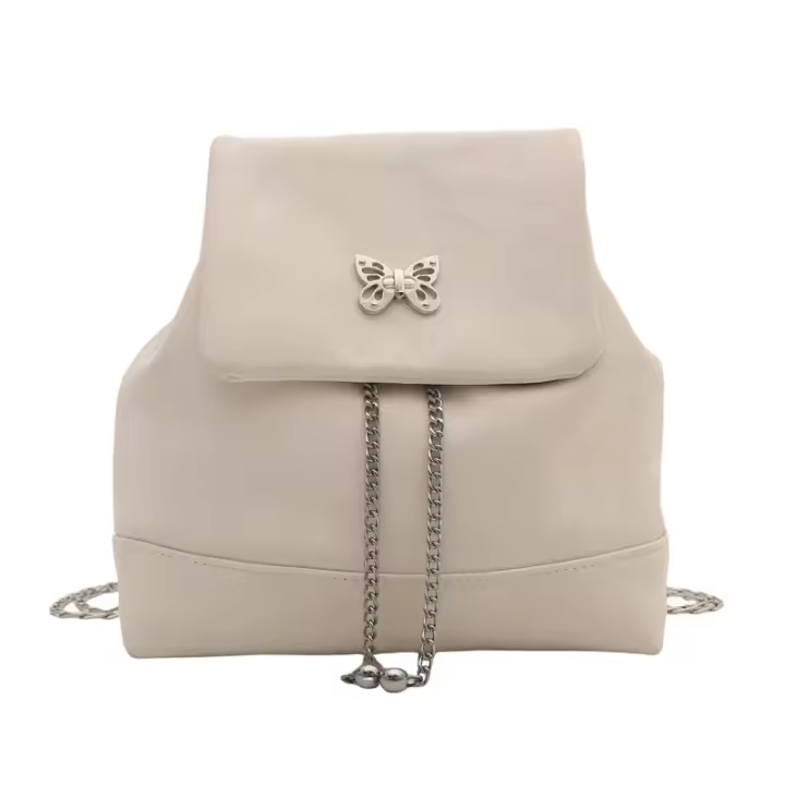 Mochila, tendencia, cadena, nuevo estilo, mariposa, bolso para mujer, moda, mochila, nicho, tendencia callejera - 1
