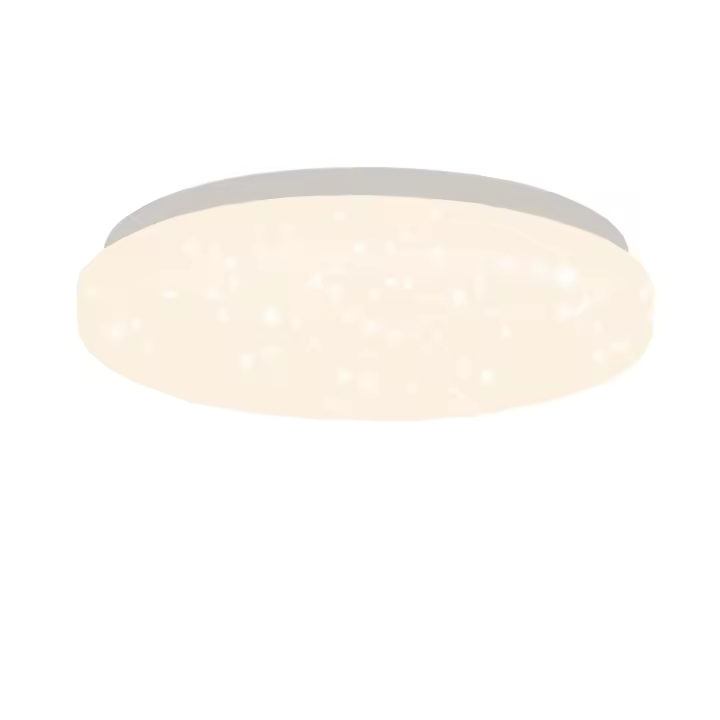 CBJKTX Luz de Techo LED 21 cm 15 W Lámpara de Pasillo de Dormitorio Decoración de Estrella de Pasillo Redondo Blanco Neutro para Cocina Habitación de Niños - 1