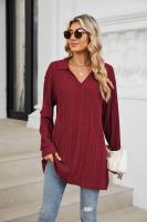 Camiseta Polo con Cuello Redondo para Mujer Algodón 100% Moda Juvenil de Lujo Precios Bajos Bonitos - details 10