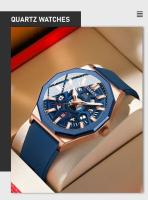 Reloj de Pulsera de Cuarzo CURREN 8437 Diseño Único Casual para Hombres Marca Leten - details 3