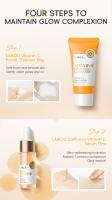 Set de cuidado de la piel, juegos de regalo de belleza de vitamina C, kit de cuidado de la piel para adolescentes con limpiador, suero, crema para ojos, crema facial, juego de cuidado de la piel de - details 7