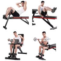 Banco de Mancuerna Plegable Inclinable Banco de Pesas Musculación Multifuncional para Entrenamiento Completo Máquina de Fitness Gimnasio Hogar - details 6