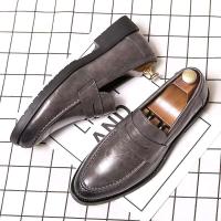 2024 Producto Zapatos de negocios negros italianos Zapatos de cuero para hombres y Oxford - details 6