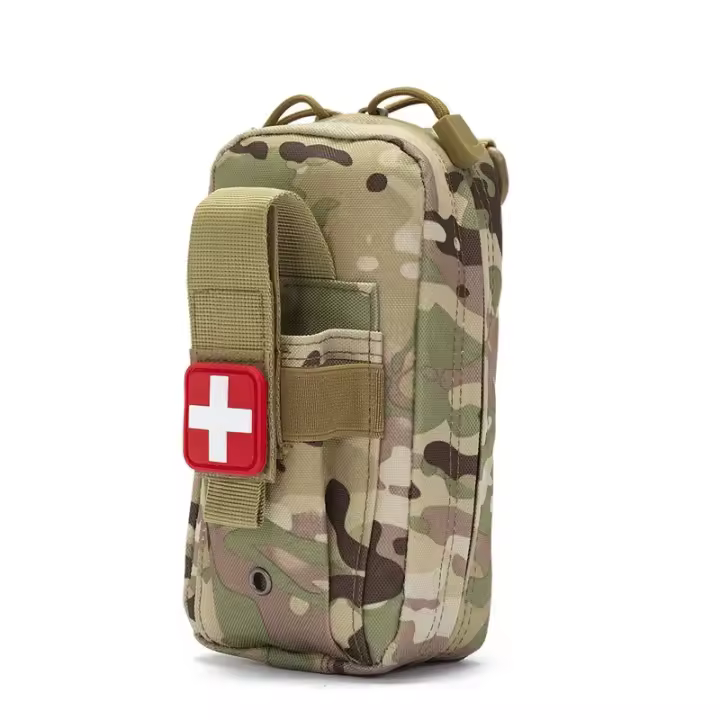 Botiquín de primeros auxilios al aire libre Rescate Médico Herramienta de Supervivencia Camping Senderismo Molle - 1