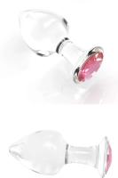 Juguetes Sensuales para Adultos Plug Anal y Vaginal de Cristal con Elementos BDSM Tienda de Sexto - details 11
