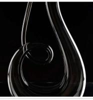 Separador de vino creativo en espiral de cisne de cristal de alta calidad, botella de champán para bar en casa, 1500ml - details 4