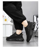 Zapatos deportivos antideslizantes de suela gruesa, transpirables y a la moda para hombre, de verano 2025. - details 3