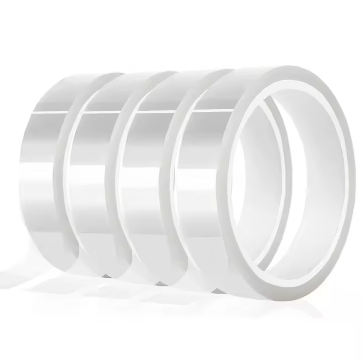 Cinta de Calor Transparente de Alta Temperatura Sublimación 4 20mm X33m Ideal para Cableado HTV - 1