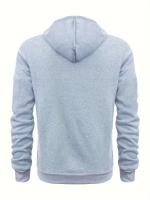 Sudadera con capucha para hombre, con bolsillos impermeables con cremallera y múltiples bolsillos, deportiva e informal, Otoño e Invierno - details 11