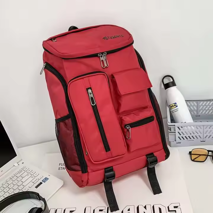Mochila escolar personalizada de gran capacidad, bolsa de entrenamiento deportivo para gimnasio, mochila para raqueta de tenis y bádminton con compartimento para zapatos - 1