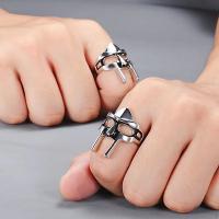 Anillos de Vintage para hombres, Anillo masculino de Gladiador, Faraón Egipcio, accesorios de joyería gótica para fiesta de Hip Hop - details 1
