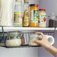Estante de cocina, accesorio de iluminación para dormitorio, cesta de condimentos en capas, colgador inferior del gabinete - details 5