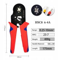 Alicates de Crimping ERGONÓMICOS HSC8 6-4A-GB Herramienta de Crimping de Tornillo Cuadrado - details 1