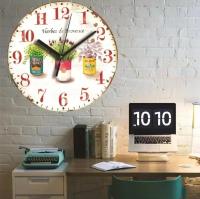 Reloj de pared silencioso de madera Vintage, diseño moderno, reloj Retro rústico Vintage, decoración para el hogar, oficina, cafetería, arte, reloj de pared grande - details 12
