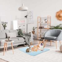 Suministros para mascotas, almohadilla de hielo transpirable para mascotas, antideslizante, resistente a mordeduras, estera de refrigeración para perros, almohadilla de hielo refrescante suave a prueba de humedad para perros, verano - details 2