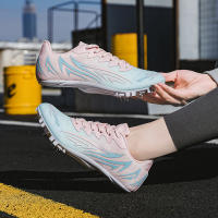 Zapatos de pista y campo, zapatillas de entrenamiento deportivo de velocidad, zapatos de competición de atletismo. - details 8