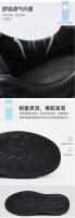 Marca de moda primavera nuevos zapatos de plataforma de cuero para hombres deportes casuales zapatos blancos - details 8