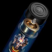 Mini Afeitadora eléctrica para hombres, maquinilla de afeitar automática, recortadora de coche, recargable, portátil, cuchillo de barba, máquina de afeitar de viaje - details 3