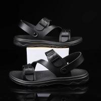 Sandalias de verano para hombre, zapatillas deportivas informales para exteriores, zapatos romanos transpirables antideslizantes de, chanclas de playa, calzado para jardín - details 2