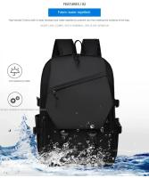 Mochila de ordenador de gran capacidad para hombres de negocios, mochila para estudiantes, mochila para campus sencilla e informal, mochilas - details 4