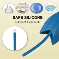 Vibrador masculino masajeador de glande, enchufe de uretra, estimulación de ojo de caballo, silicona SM, Juguetes sexuales para adultos, copa de masturbación para hombres - details 5